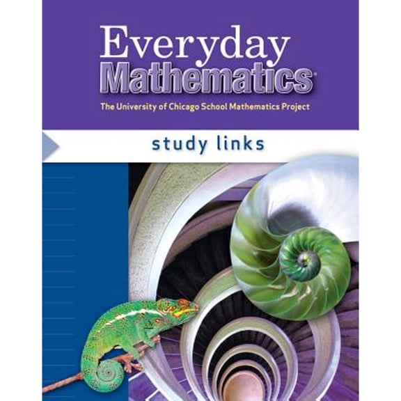 Pre-Owned Everyday Mathematics, Grade 6, Study Links Paperback Max Bell, Amy Dillard, Andy Isaacs, James McBride Director 2nd Edition, UCSMP