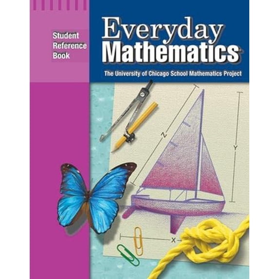 Pre-Owned Everyday Mathematics: Student reference book, Grade 4 (Hardcover) 0076000133 9780076000135
