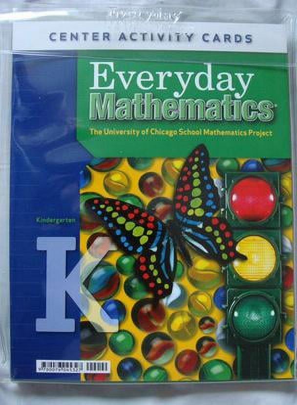 Everyday Mathematics, Grade K, Center Activity Cards - Walmart.com