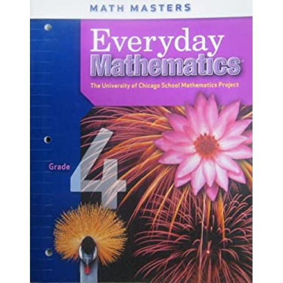 Pre-Owned Everyday Mathematics, Math Masters Grade 4 (University of Chicago School Mathematics Project) (Paperback) 0076045897 9780076045891