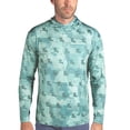 thumbnail image 1 of Everyday Outdoors Mens Louisiana Camo Long Sleeve Sun Hoodie - XXXL, 1 of 3