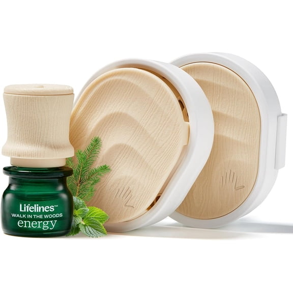 Everyday Passive Diffuser Set - Cordless Car Diffuser & for Other Small Spaces - Essential Oil Blend with Precision Pump - Aromatherapy Alternative to Potpourri Bags, & Fragrance Sachets