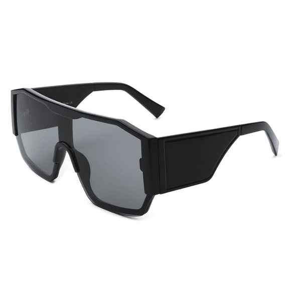 Everyday Streetwear Polarized Sunglasses - Ridged Temple Accents Add Street Flair