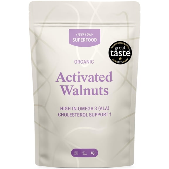 Everyday Superfood Organic Activated Walnuts | Raw Vegan Walnut Pieces