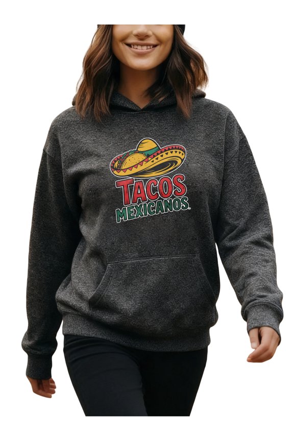 Everyday Taco Fun Hoodie for Men and Women, Unisex Pullover Hooded Sweatshirt, Comfortable Cotton Poly Blend, Casual Streetwear Outfit
