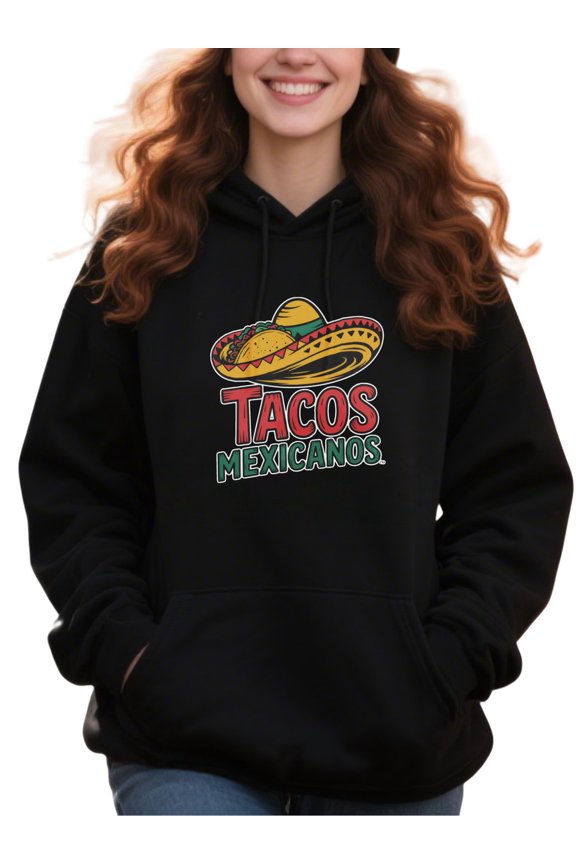Everyday Taco Fun Hoodie for Men and Women, Unisex Pullover Hooded Sweatshirt, Comfortable Cotton Poly Blend, Casual Streetwear Outfit