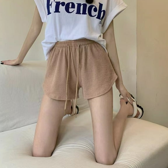 Everyday Use Black Comfortable Shorts Soft Comfortable Shorts Beach Casual Shorts New Condition Solid Pattern Commuting Outfit