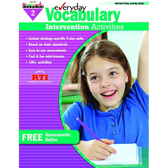 Pre-Owned Everyday Vocabulary Intervention Activities for Grade 2 Workbook (Everyday Intervention Activities) Paperback