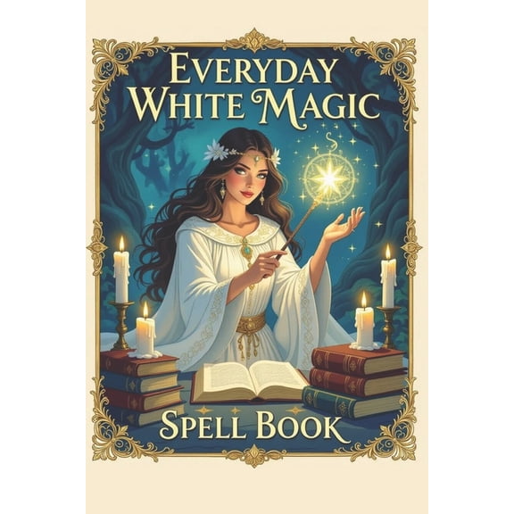 Everyday White Magic Spell Book: A Practical Guide to White Magic, Protection Spells, Manifestation Rituals, Healing Ene, (Paperback)