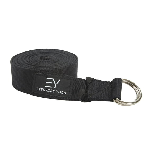 Everyday Yoga 10' Strap with Metal D-Ring for Flexibility & Range of Motion