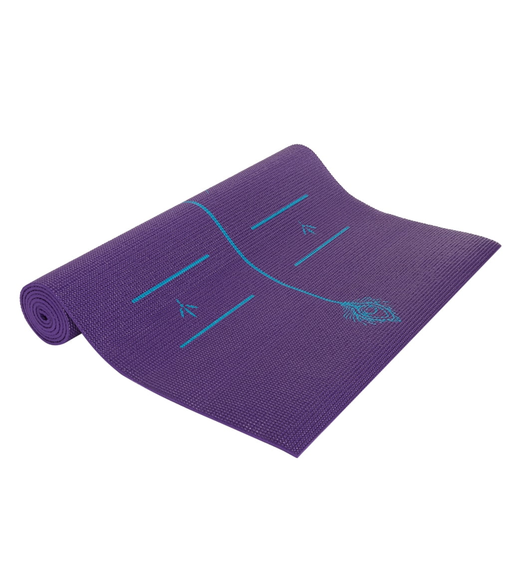 Everyday Yoga Kids' 60" Non-Slip, Lightweight, Anti-Microbial Yoga Mat