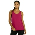 thumbnail image 1 of Everyday Yoga Motion Solid Racer Back Layering Tank, Scoop Neck, Sleeveless, Casual (Women’s), 1 of 4