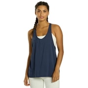 Everyday Yoga Motion Solid Racer Back Layering Tank, Scoop Neck, Sleeveless, Casual Women s