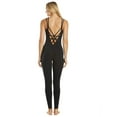 thumbnail image 1 of Everyday Yoga Strappy Back Long Leotard 28", 1 of 8