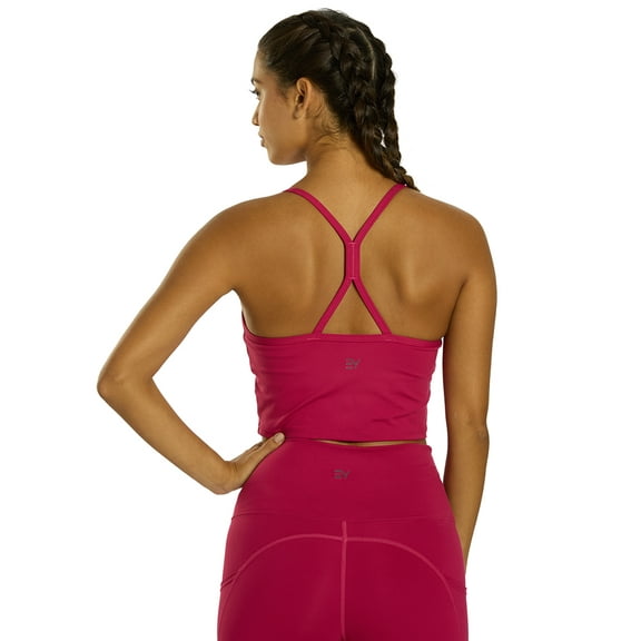 Everyday Yoga Unity Solid Crop Tank, Scoop Neck, Sleeveless, Casual (Women’s)