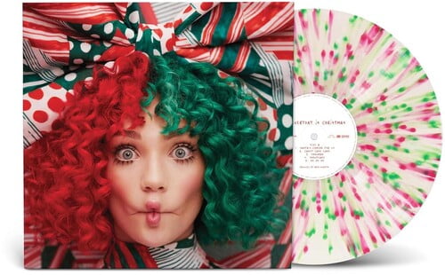 Sia Kate Isobelle Furler - Everyday Is Christmas - Peppermint (White with Red & Green Splatter) Colored Vinyl - Music & Performance