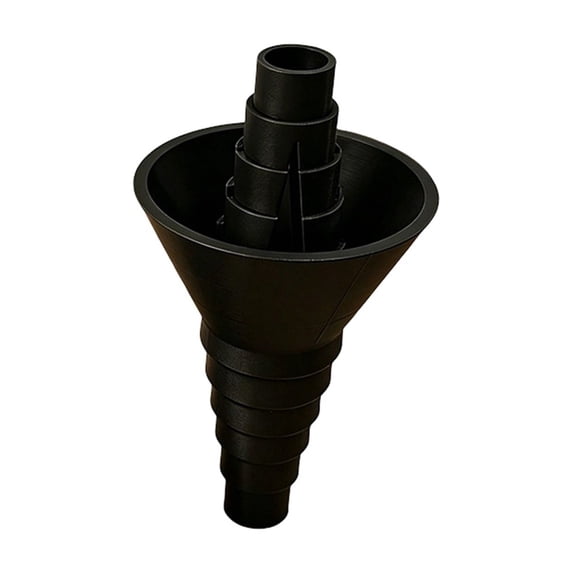 EverydayNest Bottle to Bottle Transfer Funnel Connector,Universal Emptying Adapter for Shampoo Soap Lotion,Reusable Multi-Diameter Anti-Spill Funnel for Travel Home