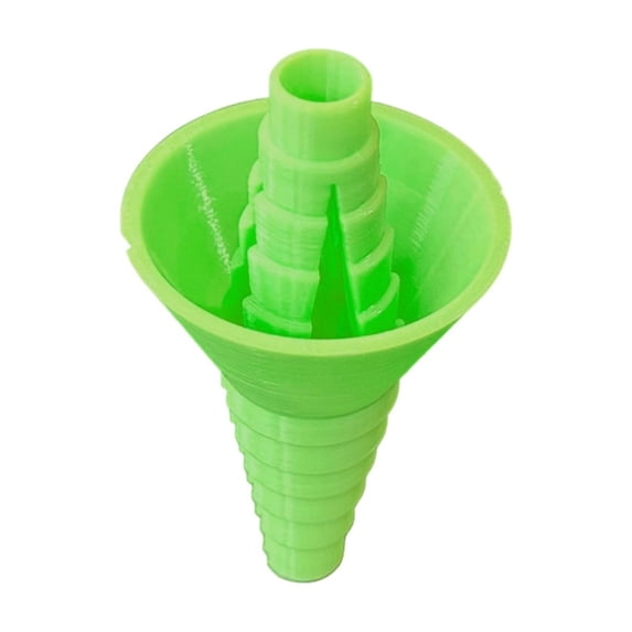 EverydayNest Bottle to Bottle Transfer Funnel Connector,Universal Emptying Adapter for Shampoo Soap Lotion,Reusable Multi-Diameter Anti-Spill Funnel for Travel Home