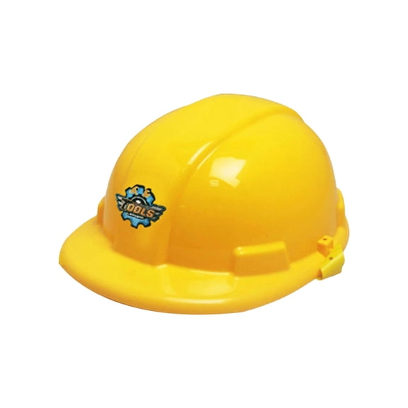EverydayNest Construction Hat,Adjustable Yellow Plastic Hard Hat for Role Play,Costume Parties,Themed Events,Worker Helmet,21.5x9.5x7.5cm