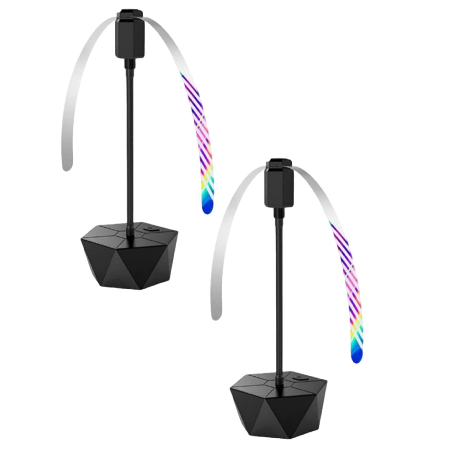 EverydayNest Fly Fan for Tables,Holographic Blade Battery-Powered Fly ...