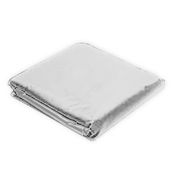 EverydayNest Heavy Duty RV Roof Cover,Waterproof 210D Oxford Motorhome Cover with Secure Straps,All-Season UV Protection for Travel Trailers Campers,White 12.5x3m