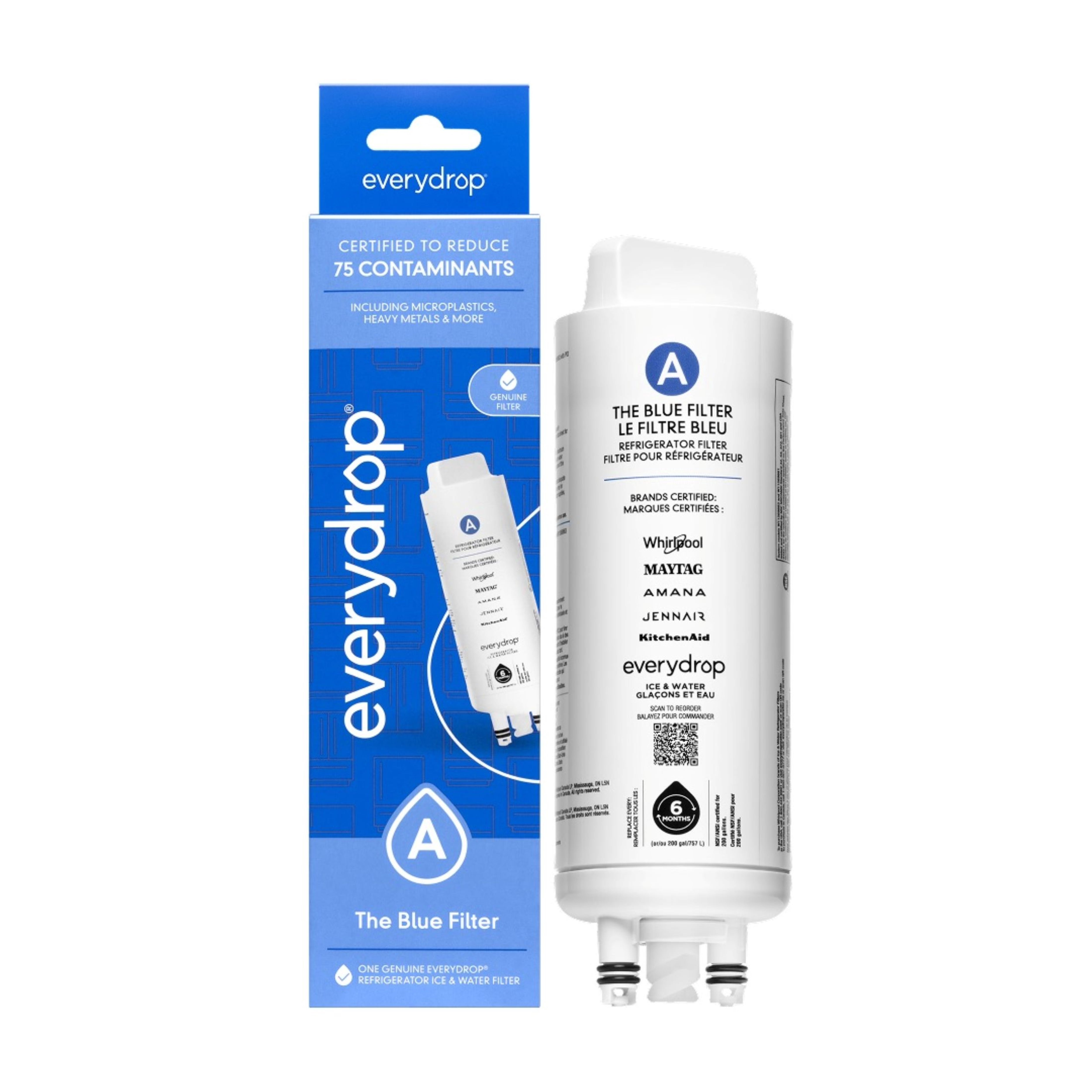 Free Shipping! EveryDrop Water Refrigerator Filter A EDRARXD1 for