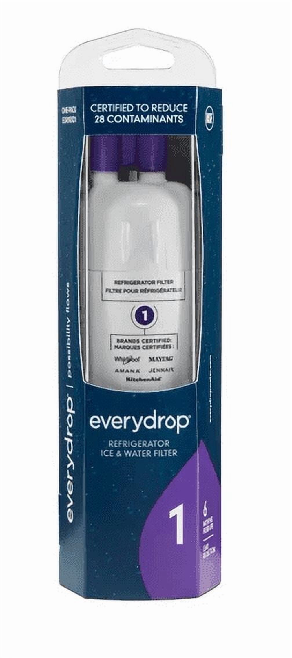 Everydrop by Whirlpool Ice and Water Refrigerator Filter 1, EDR1RXD1
