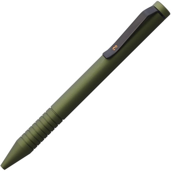 Everyman Grafton Mini Twist Pen Matte OD Green