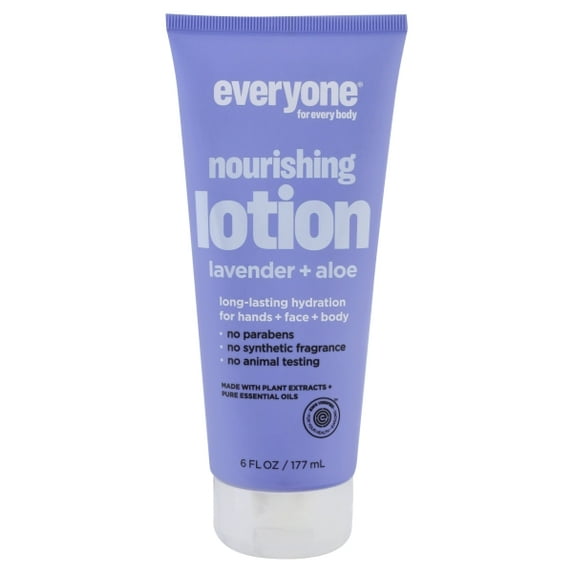 Everyone 3-in-1 Lotion for Hands, Face, and Body - Lavender & Aloe (6 Oz.)