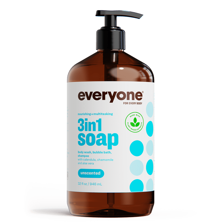 Everyone Unscented 3in1 Soap, Nourishing + multitasking - Walmart.com Everyone Unscented 3in1 Soap, Nourishing + multitasking - Walmart.com