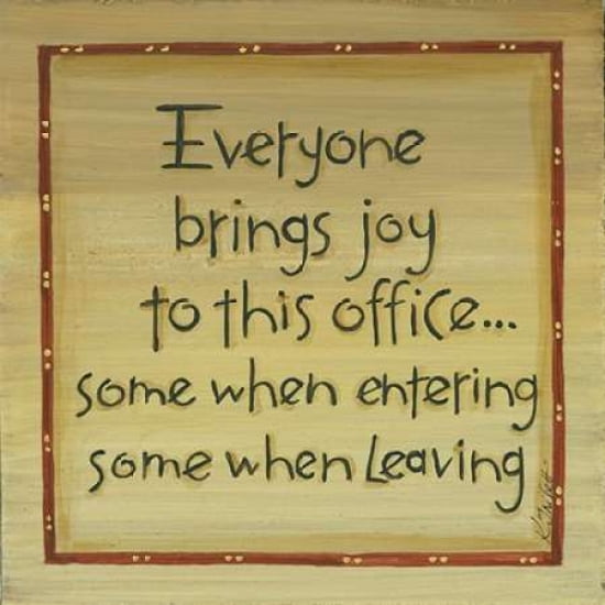 Everyone Brings Joy Canvas Art - Karen Tribbet (24 x 24)