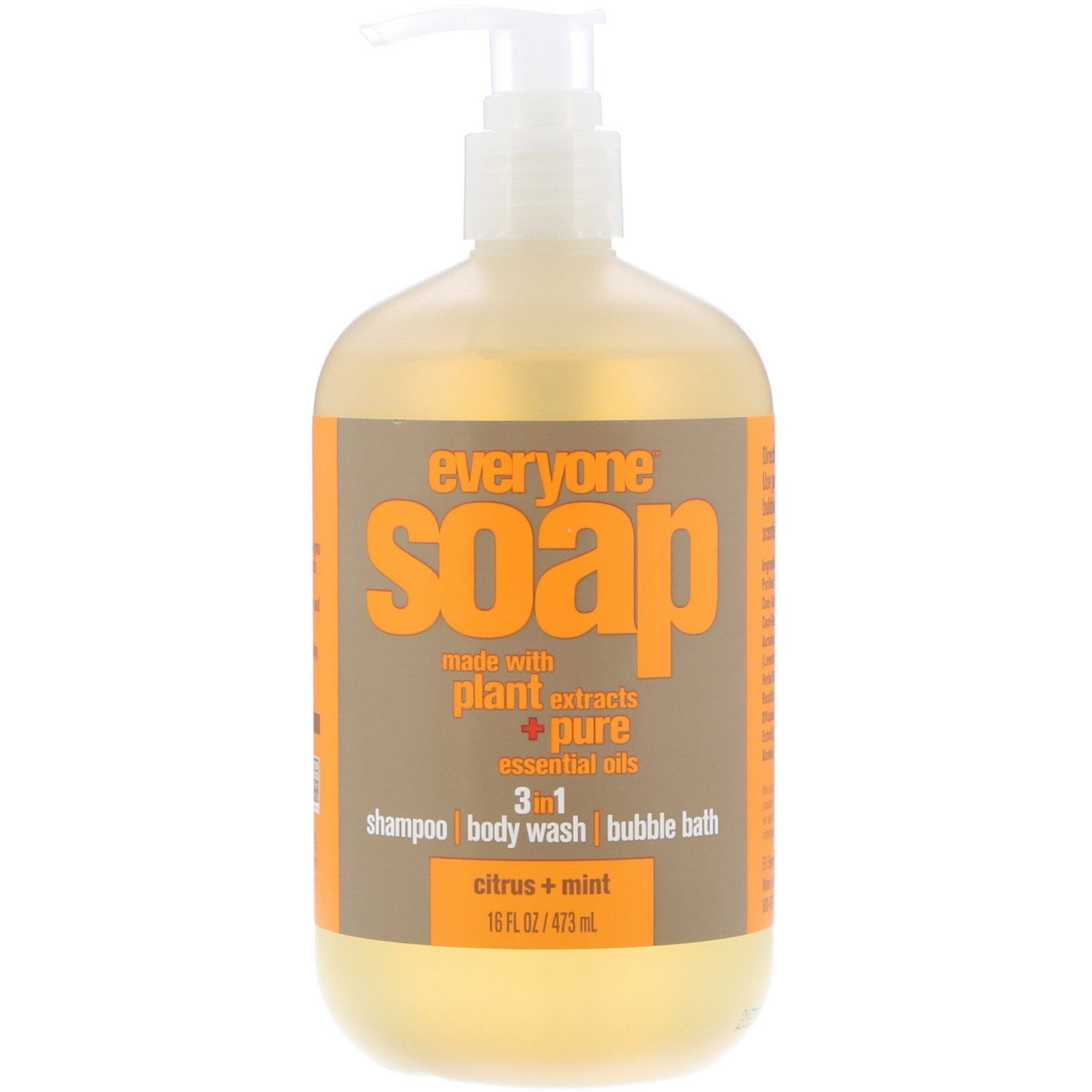 Everyone Citrus & Mint Body Wash 16 oz