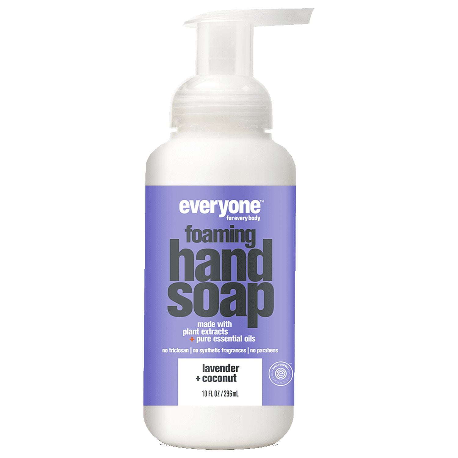 Everyone EWG Verified Foaming Hand Soap Lavender & Coconut (10 Oz