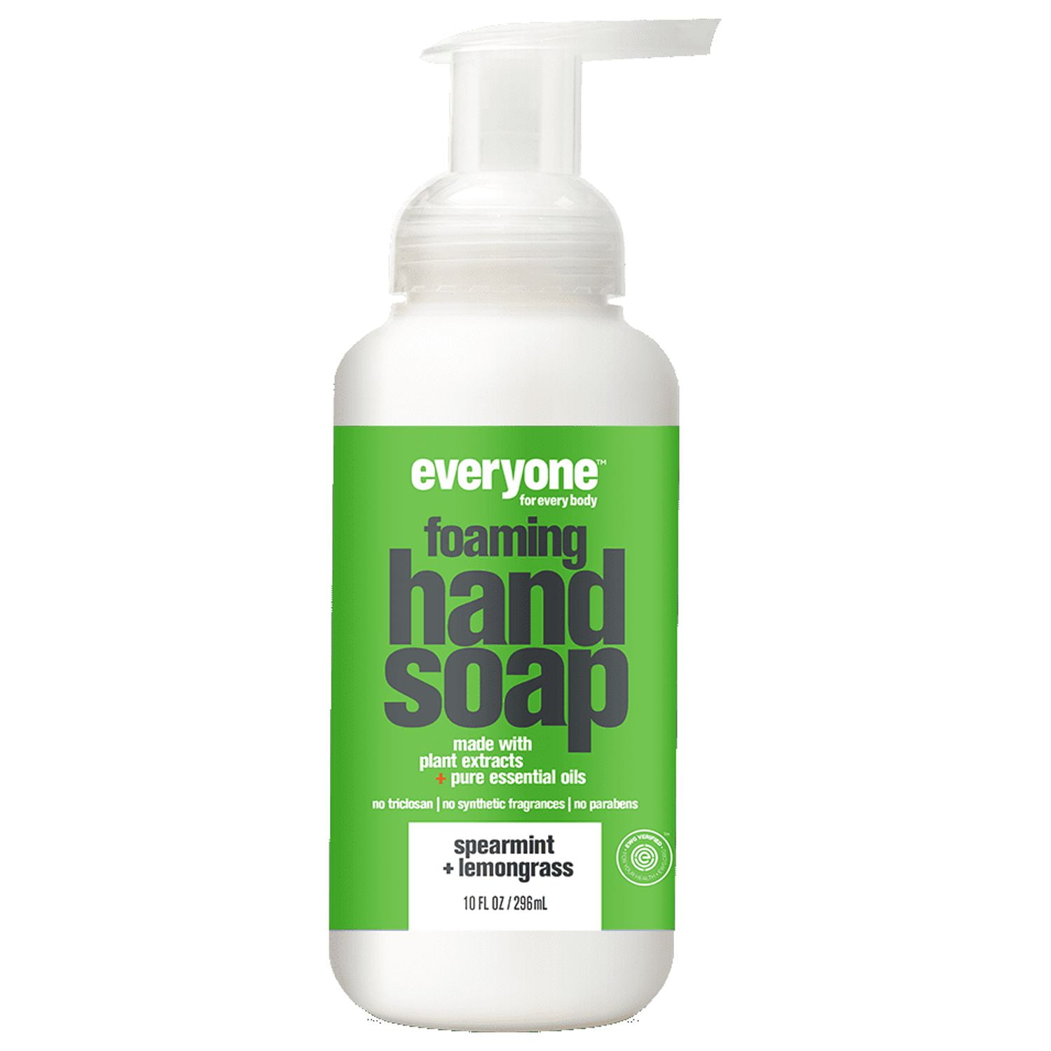 Everyone EWG Verified Foaming Hand Soap Spearmint & Lemongrass (10 Oz