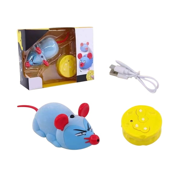 For Everyone Electric Remote Control Prank Mouse Toy, Realistic Simulation With Sound & Flexible Movement, Engaging / Interactive Interactive Toy For All Ages & Pet Cats