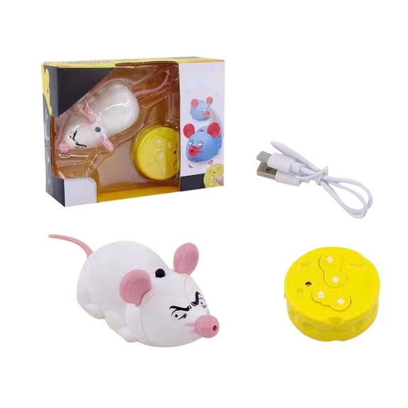 For Everyone Electric Remote Control Prank Mouse Toy, Realistic Simulation With Sound & Flexible Movement, Interactive Engaging / Interactiveny Gift For All Ages & Pet Cat Play
