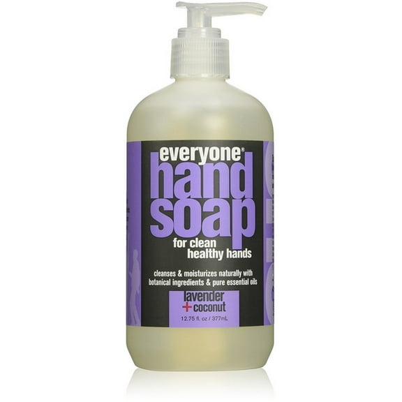 Everyone Hand Soap for Clean Healthy Hands Cleanses & Moisturizes Naturally with Botanical 12.75 oz