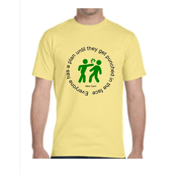 Everyone Has A Plan / Punching/ Funny T-shirts/ Made to Order Designs by Big Bear Designs