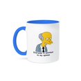 thumbnail image 1 of 3dRose, Everyone is entitled to my opinion, 11oz Two-Tone Blue Mug, 1 of 7