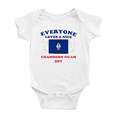 thumbnail image 1 of Everyone Loves a Nice Chamorro Guam Boy Cute Baby Clothes For Boy Girl (White, 12-18 Months), 1 of 5