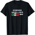 thumbnail image 1 of Everyone Loves a Nice Italian Boy Italy Flag Italia Italiano T-Shirt, 1 of 4
