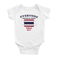 thumbnail image 1 of Everyone Loves a Nice Thai Boy Cute Baby Bodysuits Newborn Clothes (White, 0-3 Months), 1 of 5