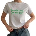thumbnail image 1 of Everyone Loves an Irish Girl Baby Tee - Cute St Patricks Day Top, Irish St Pattys Day Baby Tee, 1 of 6
