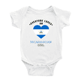 thumbnail image 1 of Everyone Loves an Nicaraguan Girl Cute Baby Rompers Baby Bodysuit (White, 12-18 Months), 1 of 5