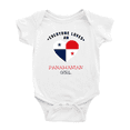 thumbnail image 1 of Everyone Loves an Panamanian Girl Cute Baby Bodysuit Romper (White, 0-3 Months), 1 of 5