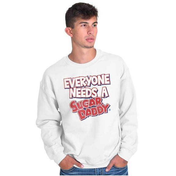 Everyone Needs a Sugar Daddy Funny Women Crewneck Sweatshirt Brisco Brands S
