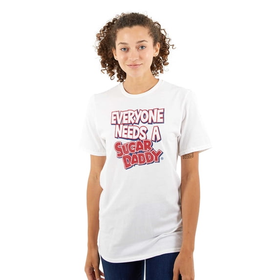 Everyone Needs a Sugar Daddy Funny Women Plus Size Graphic Tee Tees Brisco Brands 3X