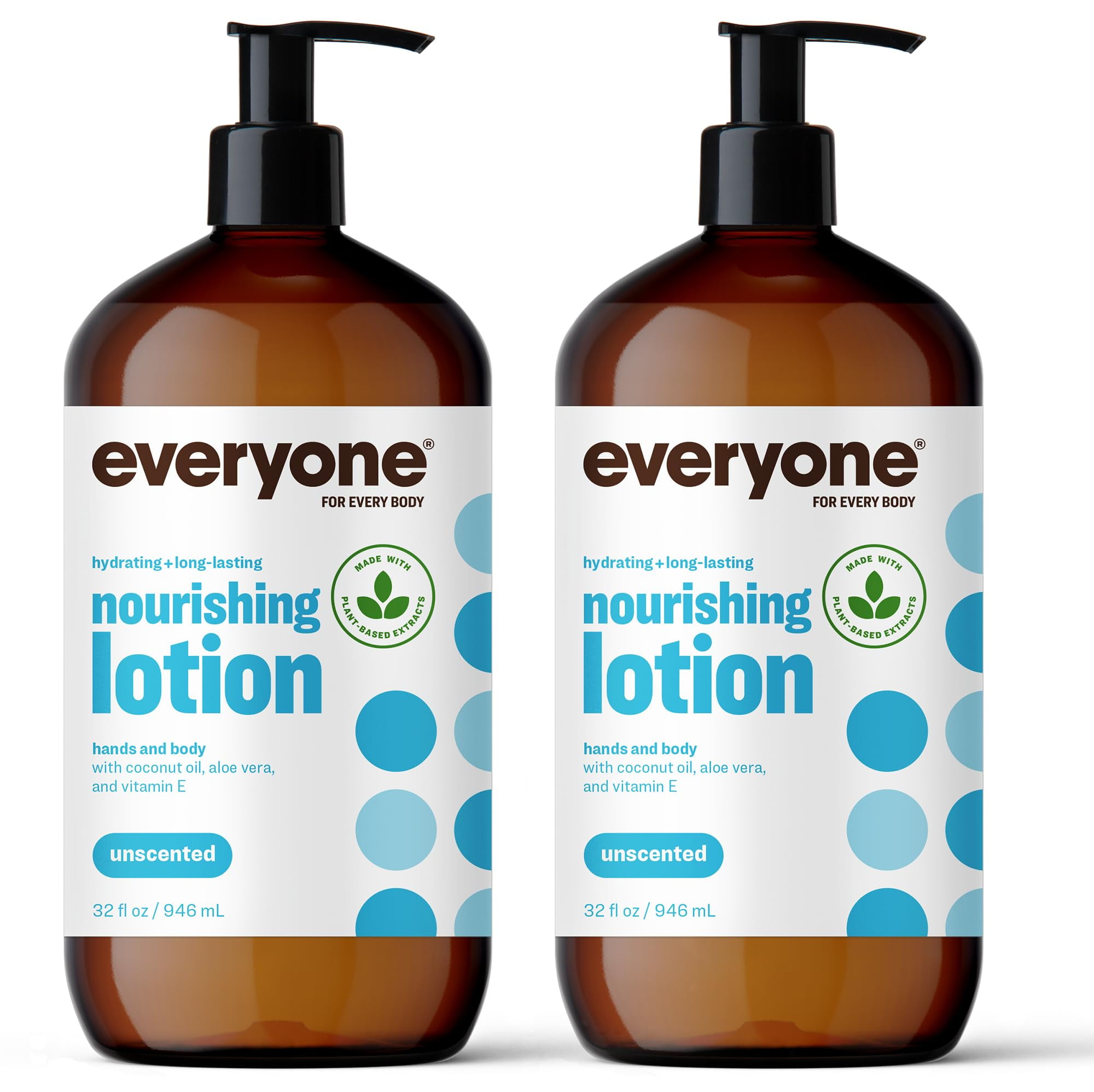 Everyone Nourishing Hand and YPF5 Body Lotion, 32 Ounce (Pack of 2