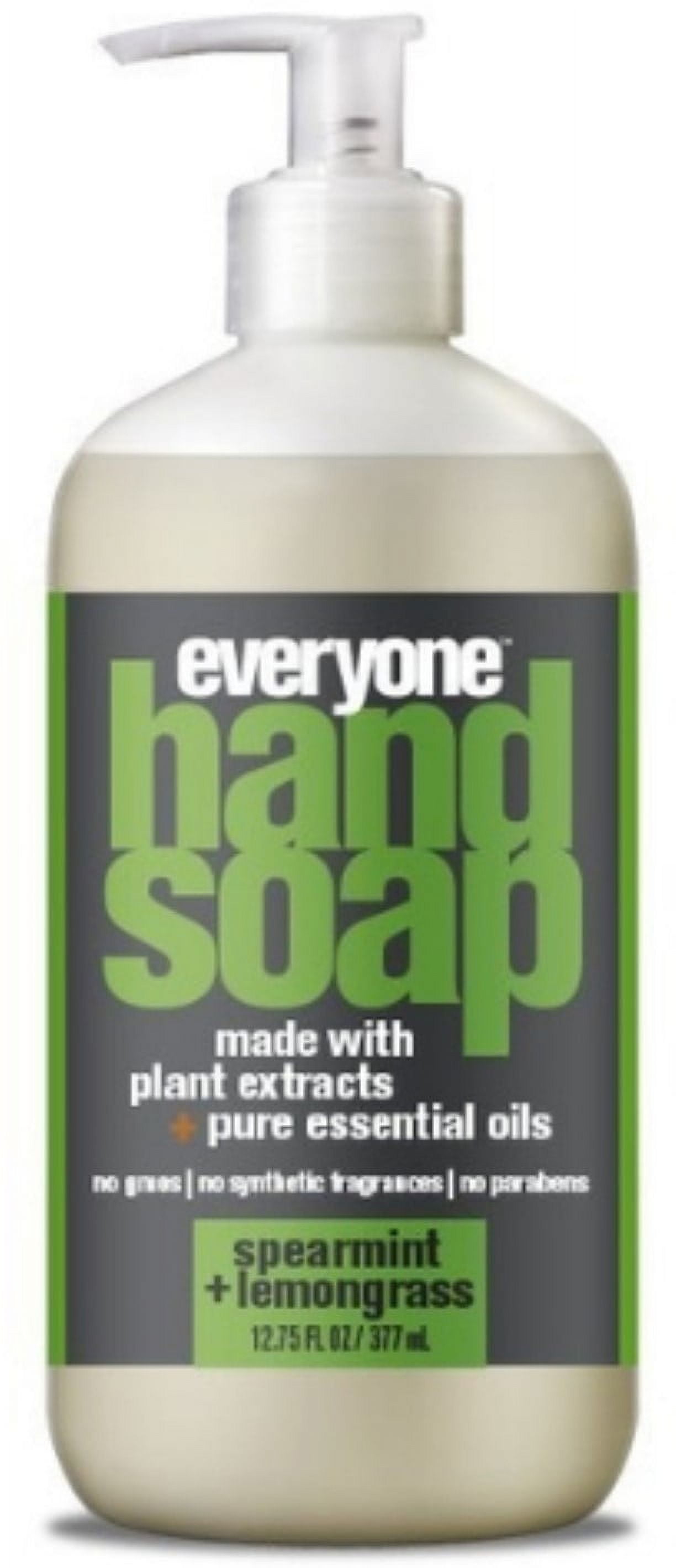 Everyone Spearmint & Lemongrass Hand Soap, 12.75 oz (Pack of 3)