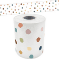 thumbnail image 1 of Everyone is Welcome Painted Dots Straight Rolled Border Trim, 1 of 4